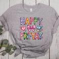 Happy Fri-Yay Teacher Fry Yay Friday Weekend Cute Fri-Yay Women's Heather T-Shirt Athletic Heather Happy Fri-Yay Teacher Fry Yay Friday Weekend Cute Fri-Yay Women's Heather T-Shirt Athletic Heather