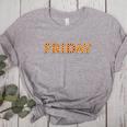 Happy Friday Love Fridays Fun Teacher For Men Women Women's Heather T-Shirt Athletic Heather