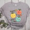 Happy To See Your Face Teacher Apple Women's Heather T-Shirt Athletic Heather Happy To See Your Face Teacher Apple Women's Heather T-Shirt Athletic Heather