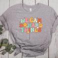 We Can Do Hard Things Teacher Back To School Teacher Student Women's Heather T-Shirt Athletic Heather We Can Do Hard Things Teacher Back To School Teacher Student Women's Heather T-Shirt Athletic Heather