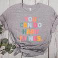 You Can Do Hard Things Teacher For Men Women Girls Kids Women's Heather T-Shirt Athletic Heather