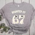 Haunted By 67 Teacher Halloween 6 7 Shirt Women's Heather T-Shirt Athletic Heather