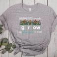 Helping Little Minds Grow One Phoneme At A Time Teacher Women's Heather T-Shirt Athletic Heather