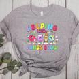 Helping Little Minds Grow Teacher Life Back To School Women's Heather T-Shirt Athletic Heather