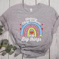 Helping Tiny Humans To Do Big Things Teacher Women Women's Heather T-Shirt Athletic Heather Helping Tiny Humans To Do Big Things Teacher Women Women's Heather T-Shirt Athletic Heather