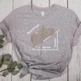 Hippotenuse Hippo Angle Function Hypotenuse Math Teacher Women's Heather T-Shirt Athletic Heather Hippotenuse Hippo Angle Function Hypotenuse Math Teacher Women's Heather T-Shirt Athletic Heather