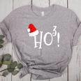 Ho Cubed Shirt Math Teacher Xmas For Men Women Kids Women's Heather T-Shirt Athletic Heather Ho Cubed Shirt Math Teacher Xmas For Men Women Kids Women's Heather T-Shirt Athletic Heather