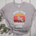 Hocus Pocus Everybody Focus Witch Halloween Teacher Women Women's Heather T-Shirt Athletic Heather Hocus Pocus Everybody Focus Witch Halloween Teacher Women Women's Heather T-Shirt Athletic Heather