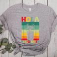 Hola Estudiantes Spanish Teacher Back To School 2025 Women's Heather T-Shirt Athletic Heather Hola Estudiantes Spanish Teacher Back To School 2025 Women's Heather T-Shirt Athletic Heather