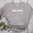 Holy Shift Look At The Asymptote Math Teacher Science Women's Heather T-Shirt Athletic Heather Holy Shift Look At The Asymptote Math Teacher Science Women's Heather T-Shirt Athletic Heather