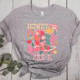 Howdy Pre-K Cowgirls Teacher Back To School Women's Heather T-Shirt Athletic Heather