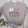 Humor Meme 67 Days Of School Coffee Lover Educator Teacher Women's Heather T-Shirt Athletic Heather Humor Meme 67 Days Of School Coffee Lover Educator Teacher Women's Heather T-Shirt Athletic Heather