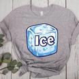Ice Halloween Pun Costume Easy Lazy Team Group Teacher Women's Heather T-Shirt Athletic Heather Ice Halloween Pun Costume Easy Lazy Team Group Teacher Women's Heather T-Shirt Athletic Heather