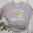 I'd Rather Bee Reading Teacher Librarian Book Lover Women's Heather T-Shirt Athletic Heather I'd Rather Bee Reading Teacher Librarian Book Lover Women's Heather T-Shirt Athletic Heather