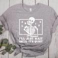 I'Ll Just Wait Until It's Quiet Teacher Men Women Women's Heather T-Shirt Athletic Heather I'Ll Just Wait Until It's Quiet Teacher Men Women Women's Heather T-Shirt Athletic Heather