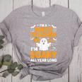 I'm A Math Teacher I'm Scary All Year Long Spooky Halloween Women's Heather T-Shirt Athletic Heather I'm A Math Teacher I'm Scary All Year Long Spooky Halloween Women's Heather T-Shirt Athletic Heather