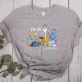 I'm Ok Lunch Lady Life Cafeteria Crew Teacher Women Women's Heather T-Shirt Athletic Heather