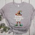 I'm The Science Teacher Elf Family Matching Group Christmas Women's Heather T-Shirt Athletic Heather