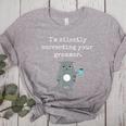 I'm Silently Correcting Your Grammar Sarcastic Teacher For Men Women Kids Women's Heather T-Shirt Athletic Heather