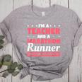 I'm A Teacher And A Marathon Runner Don't Underestimate Me Men Women Women's Heather T-Shirt Athletic Heather