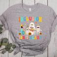 Inclusion Isn't Scary SLP Halloween Sped Teacher Therapy Women's Heather T-Shirt Athletic Heather