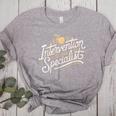 Intervention Teacher Intervention Specialist Women's Heather T-Shirt Athletic Heather Intervention Teacher Intervention Specialist Women's Heather T-Shirt Athletic Heather