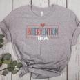 Intervention Team Best Intervention Teacher Squad Women's Heather T-Shirt Athletic Heather Intervention Team Best Intervention Teacher Squad Women's Heather T-Shirt Athletic Heather