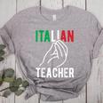 Italian Teacher Italy Italia Back To School First Day Women's Heather T-Shirt Athletic Heather Italian Teacher Italy Italia Back To School First Day Women's Heather T-Shirt Athletic Heather