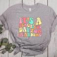 It's Beautiful Day For Learning Retro Teacher Students Women Women's Heather T-Shirt Athletic Heather It's Beautiful Day For Learning Retro Teacher Students Women Women's Heather T-Shirt Athletic Heather