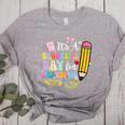 It's Beautiful Day For Learning Teacher Students Girls Boys Women's Heather T-Shirt Athletic Heather