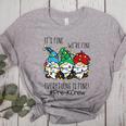It's Fine We'Re Fine Gnome Pre-K Teacher Christmas Light For Men Women Women's Heather T-Shirt Athletic Heather It's Fine We'Re Fine Gnome Pre-K Teacher Christmas Light For Men Women Women's Heather T-Shirt Athletic Heather