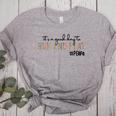 It's a Good Day To Run And Play Leopard PE Teacher Life Women's Heather T-Shirt Athletic Heather
