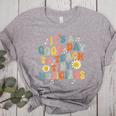 Its A Good Day To Teach Tiny Musicians Music Teacher Flower Women's Heather T-Shirt Athletic Heather