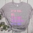 It's Me Hi I'm The TEACHER It's Me Teacher Educator Women's Heather T-Shirt Athletic Heather It's Me Hi I'm The TEACHER It's Me Teacher Educator Women's Heather T-Shirt Athletic Heather