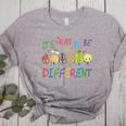 It's Ok To Be Different Apple Teacher Autism Awareness Women's Heather T-Shirt Athletic Heather It's Ok To Be Different Apple Teacher Autism Awareness Women's Heather T-Shirt Athletic Heather