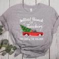 Jolliest Bunch Of Teachers This Side Of The Hallway Women's Heather T-Shirt Athletic Heather