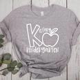 K Is For Kindergarten Kindergarten Teacher Men Women Girls Kids Women's Heather T-Shirt Athletic Heather