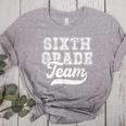 Kids Teacher Sixth Grade Retro Back To School Team 6th Grade Women's Heather T-Shirt Athletic Heather Kids Teacher Sixth Grade Retro Back To School Team 6th Grade Women's Heather T-Shirt Athletic Heather