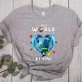 Be Kind Dolphin Autism Awareness Back To School Teacher Men Women Kids Women's Heather T-Shirt Athletic Heather Be Kind Dolphin Autism Awareness Back To School Teacher Men Women Kids Women's Heather T-Shirt Athletic Heather