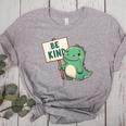 Be Kind Teacher Anti-Bullying Dino Kindness Women Men Boys Women's Heather T-Shirt Athletic Heather Be Kind Teacher Anti-Bullying Dino Kindness Women Men Boys Women's Heather T-Shirt Athletic Heather