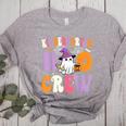 Kindergarten Boo Crew Spooky Kindergarten Halloween Teacher Women's Heather T-Shirt Athletic Heather