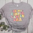 In My Kindergarten Era Retro Back To School Teacher Student Women's Heather T-Shirt Athletic Heather In My Kindergarten Era Retro Back To School Teacher Student Women's Heather T-Shirt Athletic Heather