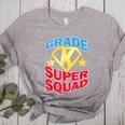 Kindergarten Super Squad Superhero Teacher Team Men Women Girls Kids Women's Heather T-Shirt Athletic Heather