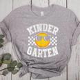 Kindergarten Teacher First Day Of Kinder Back To School Women's Heather T-Shirt Athletic Heather Kindergarten Teacher First Day Of Kinder Back To School Women's Heather T-Shirt Athletic Heather