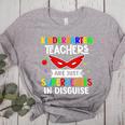 Kindergarten Teachers Are Just Superheroes In Disguise Women's Heather T-Shirt Athletic Heather Kindergarten Teachers Are Just Superheroes In Disguise Women's Heather T-Shirt Athletic Heather
