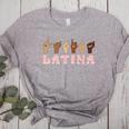 Latina ASL American Sign Language Latina Power ASL Teacher Women's Heather T-Shirt Athletic Heather Latina ASL American Sign Language Latina Power ASL Teacher Women's Heather T-Shirt Athletic Heather