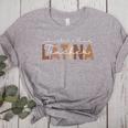 Latina Teacher Maestra Educated & Latino Teachers Women Women's Heather T-Shirt Athletic Heather