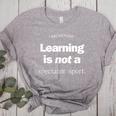 Learning Is Not a Spectator Sport Archerism For Teachers For Men Women Women's Heather T-Shirt Athletic Heather Learning Is Not a Spectator Sport Archerism For Teachers For Men Women Women's Heather T-Shirt Athletic Heather