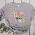 Learning Is Out Of This World Solar System Science Teacher Women's Heather T-Shirt Athletic Heather Learning Is Out Of This World Solar System Science Teacher Women's Heather T-Shirt Athletic Heather