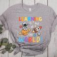Learning Is Out Of This World Space Back To School Teacher Women's Heather T-Shirt Athletic Heather Learning Is Out Of This World Space Back To School Teacher Women's Heather T-Shirt Athletic Heather
